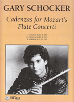 CADENZAS FOR MOZARTfS FL.CONCERTI,KV313/314/315 (SCHOCKER)