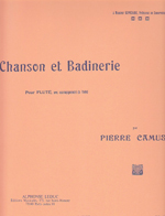 CHANSON ET BADINERIE