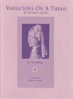 VARIATIONS ON A THEME BY E.GRIEG (ARIETTA OP.12/1)