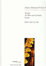 SONATE ES-DUR BWV1031/H.545 (ED.KUIJKEN)