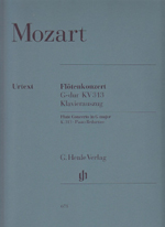 FLOTENKONZERT G-DUR KV313 (ED.ADORJAN)