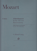 FLOTENKONZERT D-DUR KV314 (ED.ADORJAN)
