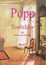 ムラマツフルート｜TONBILDER IN LEICHTER SPIELART BAND 1: 楽譜