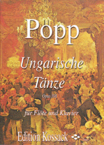 ムラマツフルート｜UNGARISCHE TANZE OP.308: 楽譜