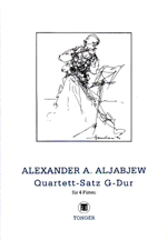 ムラマツフルート｜QUARTETT-SATZ G-DUR: 楽譜