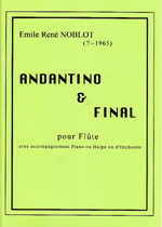 ムラマツフルート｜ANDANTINO & FINAL (ARR.KOICHI NAKAYAMA): 楽譜