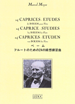 24 CAPRICES-ETUDES,OP.26 DE BOEHM