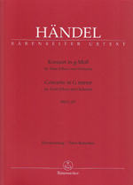 KONZERT IN G-MOLL HWV287