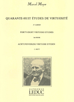 48 ETUDES DE VIRTUOSITE,2E CAHIER