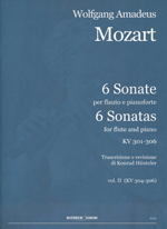 6 SONATE VOL.2 (KV304-306) (ED.HUNTELER)