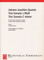 TRIO SONATE C-MOLL QV2:Anh.5,URTEXT