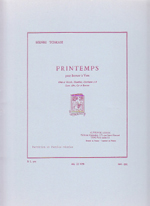 PRINTEMPS,SCORE&PARTS