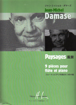 PAYSAGES ` 9 PIECES POUR FLUTE ET PIANO