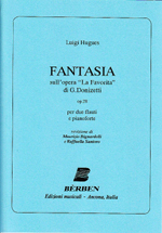 ムラマツフルート｜FANTASIA ”LA FAVORITA” DI DONIZETTI, OP.28: 楽譜