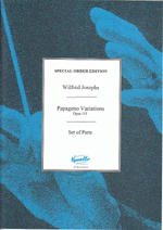 ムラマツフルート｜PAPAGENO VARIATIONS OP.153,PARTS: 楽譜