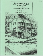 SERENADE OP.8 (FACSIMILE)