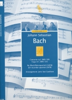 CONCERTO IN C-DUR BWV595 /FUGA IN C-DUR BWV545 (SATB)