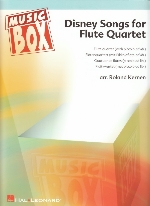 DISNEY SONGS FOR FLUTE QUARTET (ARR.KERNEN)