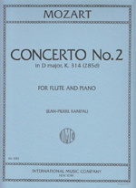 CONCERTO NO.2 D-DUR,KV314 (ED.&CADENZ.RAMPAL)
