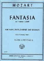 FANTASIA F-MOLL,KV608,SCORE & PARTS