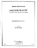 SECOND WALTZ FROM SUITE NO.2 FOR JAZZ ORCH. (ARR.DOUGHTY), SCORE & PARTS