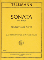 SONATA F-MOLL TWV41:f1 (ED.RAMPAL)