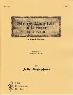 STRING QUARTETT IN G-MOLL OP.10 3RD MOV. (ARR.HOGENHUIS)