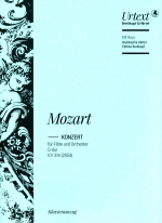 KONZERT D-DUR KV314(285D) (ED.WIESE)