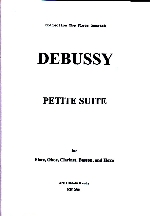 PETITE SUITE (Fl.Ob.Cl.Hn.Fg) (ARR. HIROAKI KANDA)