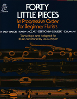 MOYSE,L./40 LITTLE PIECES FOR BEGINNER