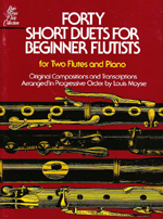 MOYSE,L./40 SHORT DUETS FOR BEGINNER FLUTISTS