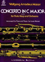 CONCERTO IN C-DUR,KV299 (ED.L.MOYSE)