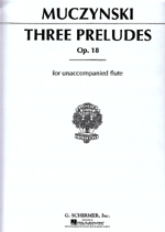 3 PRELUDES FOR UNACCOMPANIED FLUTE