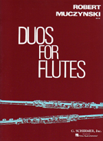 ムラマツフルート｜DUOS FOR FLUTES,OP.34: 楽譜