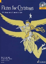 FLUTES FOR CHRISTMAS : 20 CHRISTMAS CAROLS FOR 1 OR 2 FLUTES (WITH CD)