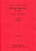 DIVERTIMENTO NR.3 B-DUR KV.Anh.229 (439b)