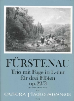 TRIO MIT FUGE IN E-DUR OP.22/3