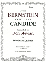 OVERTURE TO CANDIDE, SCORE (ARR.STEWART)