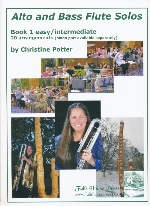 ALTO AND BASS FLUTE SOLOS, BOOK 1 EASY/INTERMEDIATE (20 ARRANGEMENTS) (ARR.POTTER)