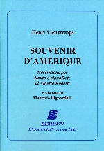 ムラマツフルート｜SOUVENIR D'AMERIQUE OP.17: 楽譜