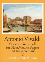 CONCERTO D-MOLL RV96, SCORE & PARTS
