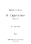 9 CAPRICES hSWEDENh OP.83