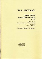 CONCERTO POUR FLUTE ET HARPE K299 (ED.JAMET & LARDE) (CADENCES.JAMET)