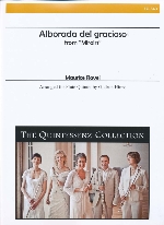 ALBORADA DEL GRACIOSO FROM hMIROIRSh (ARR.HINZE), SCORE & PARTS