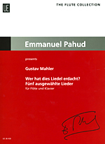 WER HAT DIES LIEDEL ERDACHT? : 5 SELECTED SONGS (ED.PAHUD)