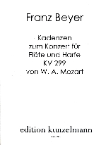 KADENZEN ZUM KONZERT FUR FLOTE & HARFE KV299