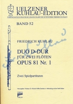 譜面　ムラマツオリジナルシリーズ1～77　マイナスワンＣＤ1～19　Ｌｉｔｔｌｅ ムラマツフルート｜DUO D-DUR OP.81 NR.1, 2 SCORES SET: 楽譜