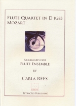 ムラマツフルート｜FLUTE QUARTET D-DUR K285 (ARR.REES): 楽譜
