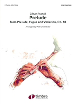 PRELUDE FROM �hPRELUDE, FUGUE AND VARIATION OP.18�h (ARR.GROENEVELD)