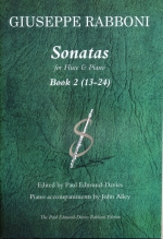 SONATAS FOR FLUTE AND PIANO BOOK 2 (NO.13-24) (ED.EDMUND-DAVIES/ PIANO PART BY ALLEY)